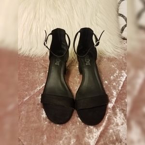 Black Block Heels